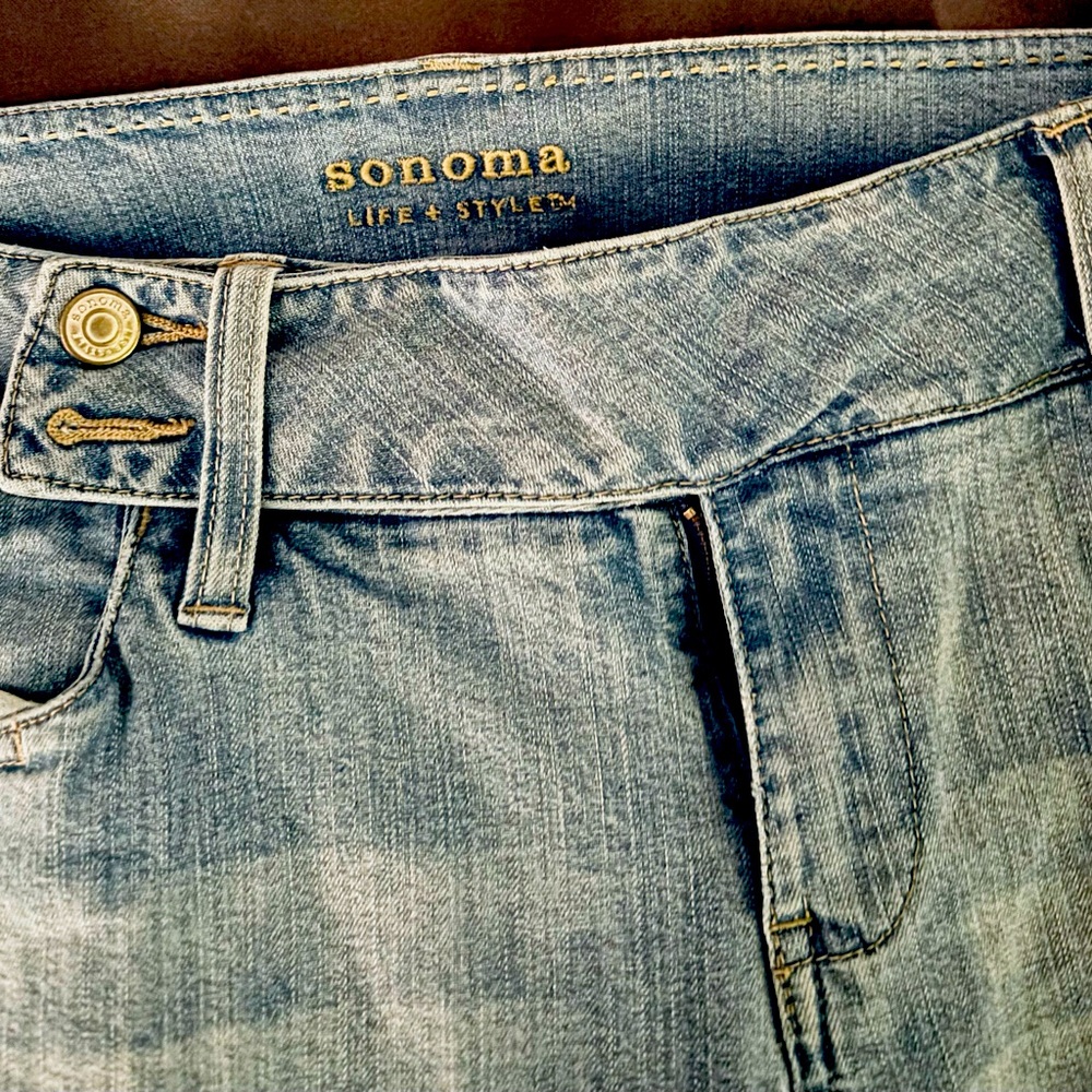 SONOMA SOFT DENIM CAPRIS